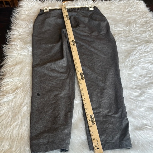 Lululemon Athletica Gray Track Pants Tapered Fit - Picture 4 of 14